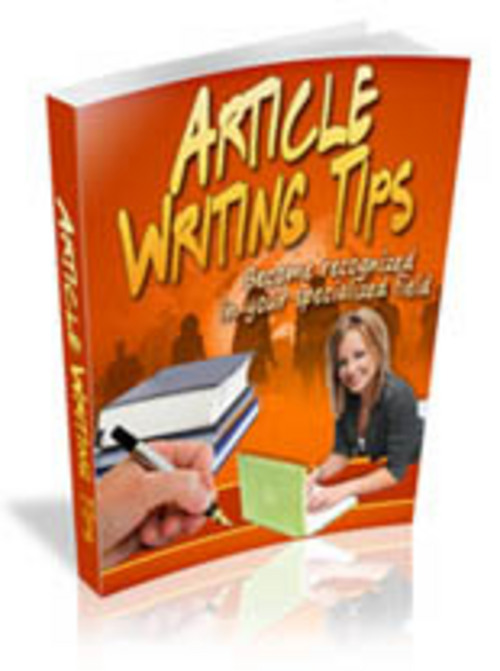 Product picture Article Writing Tips 